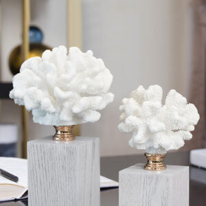 Creative coral statue